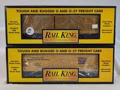 Modern Era Rail King O Scale RK-7107L, RK-7806L, MT-7504, 20-98202, 20-98201, 20-9104L Mint in box