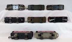 Lot of (17) Marx O Gauge NYC Caboose 556, NYC Caboose 694 variations