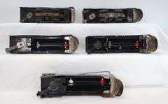 Marx O Gauge Canadian Pacific style 0-4-0 electric steam locomotives