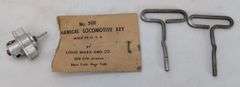 Louis Marx & Co. O Gauge windup 0-4-0 steam locomotive train engines and parts