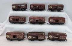 Lot of 16 Marx O Gauge 59 Union Pacific Stock Cars