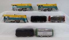 Hafner Wind-Up steam 115041 locomotives, 78100 tenders  and other tenders