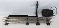 Prewar American Flyer Lines O Gauge 492R Auto Mail Pick Up Car in Box, Track & Accessories