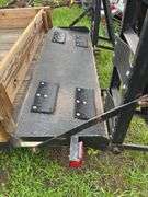 Flatbed Trailer with Wood Deck and Loading Ramps