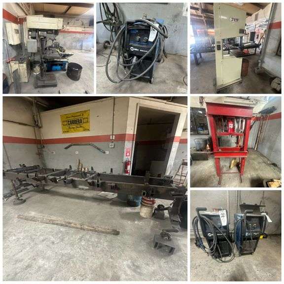Fatman Metal Fabrication Equipment and Frame Drawings and Jig for Classic Cars and Trucks