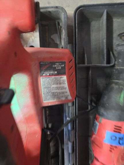 Milwaukee Power Tool Set with Circular Saw, Reciprocating Saw, and Drill