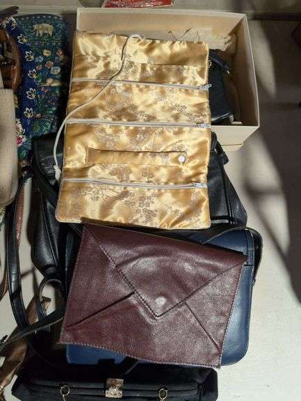 Assorted Lot of Ladies' Purses and Handbags