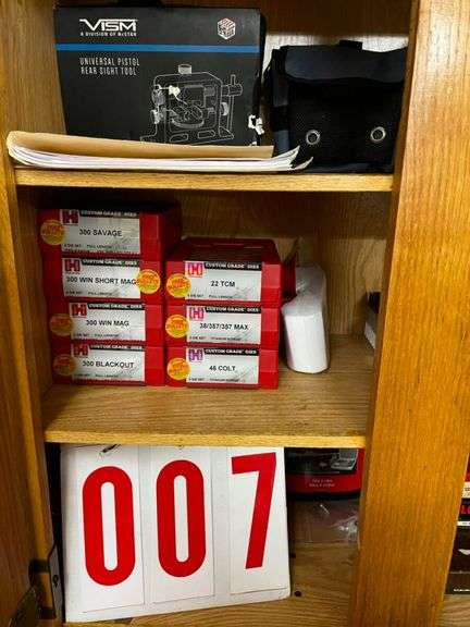 Gun Reloading and Gunsmithing Supply Lot