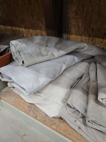 Lot of drop cloths