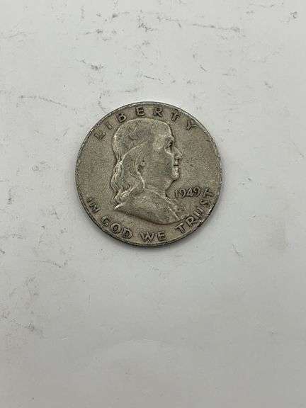 Franklin Half Dollar Coin Group 1949-1954