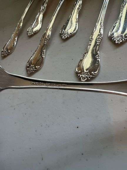 Oneida Community Stainless Flatware Service for 8