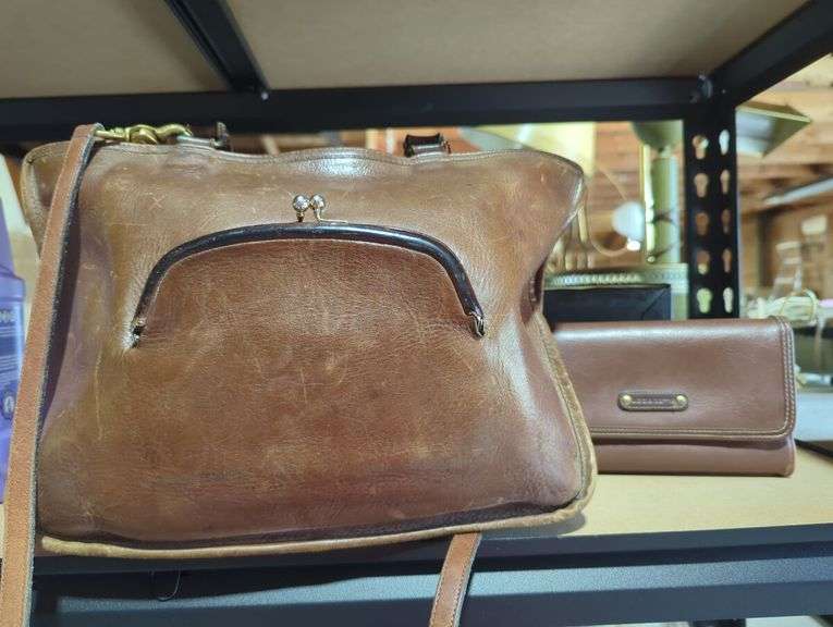 Coach Leather Handbag and Liz Claiborne Wallet