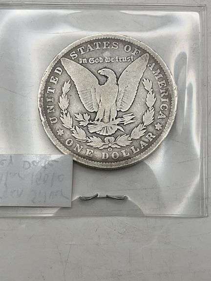 1901 O Morgan Silver Dollar