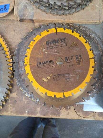 Selection of Various Saw Blades