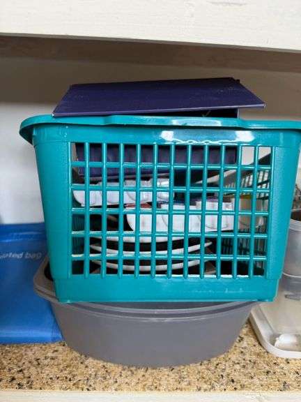 Household Cleaning Supplies, Dishes, and Home Decor