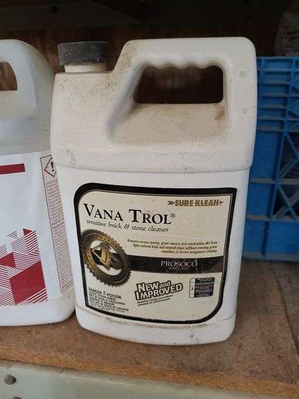 Vana Trol Brick and Stone Cleaner and USG Primer-Sealer