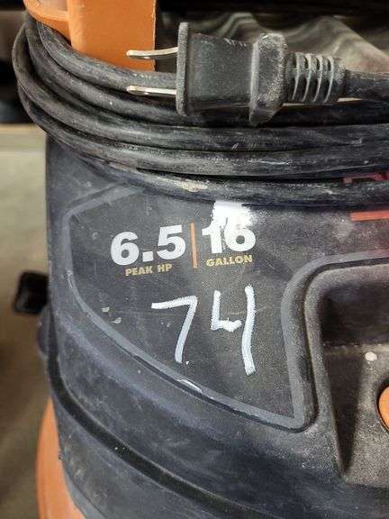Ridgid 6.5 Gallon Shop Vac