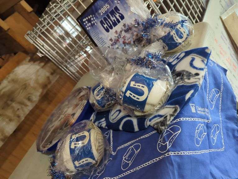 Indianapolis Colts Football Memorabilia Collection