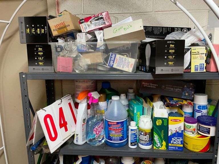 Metal Garden Arch & cleaning supplies