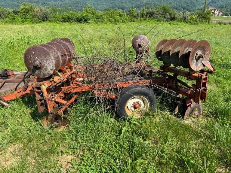 Disc-cart w/hydraulic jack, 14 F