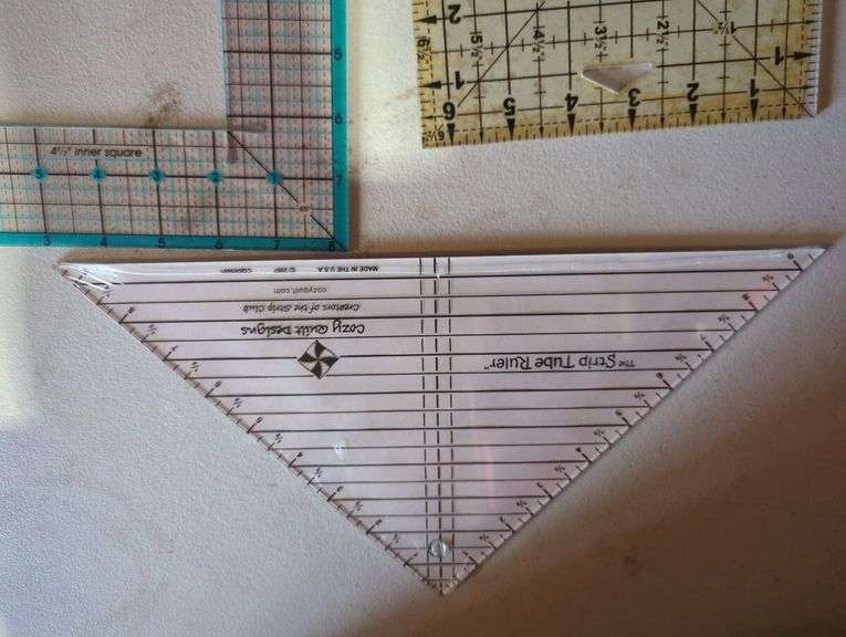 Lot of 5 Quilting Rulers and Templates