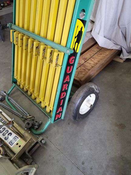 Guardian Securaspan Horizontal Lifeline System with Mobile Cart
