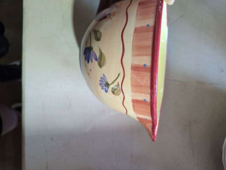 Pfaltzgraff Napoli Hand Painted Mixing Bowl