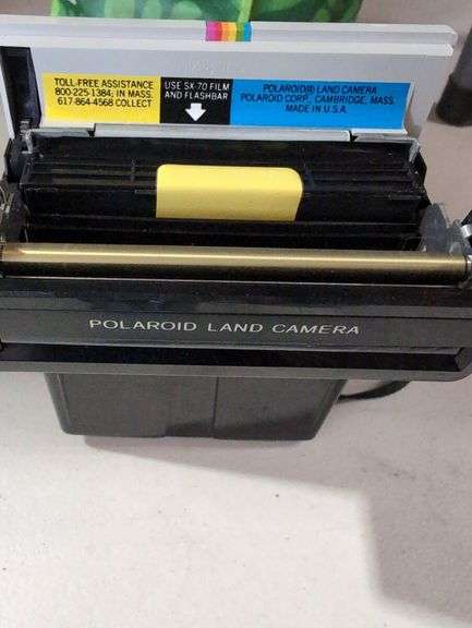 Polaroid OneStep Land Camera with Flashbars