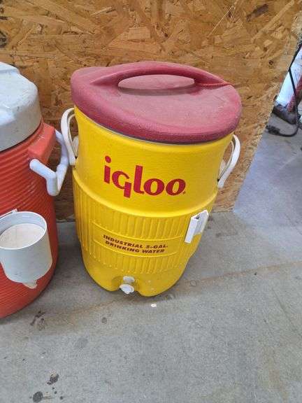Igloo and Home Depot Industrial Water Coolers (2)
