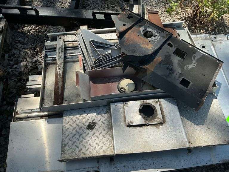 Assorted Metal Panels and Components image