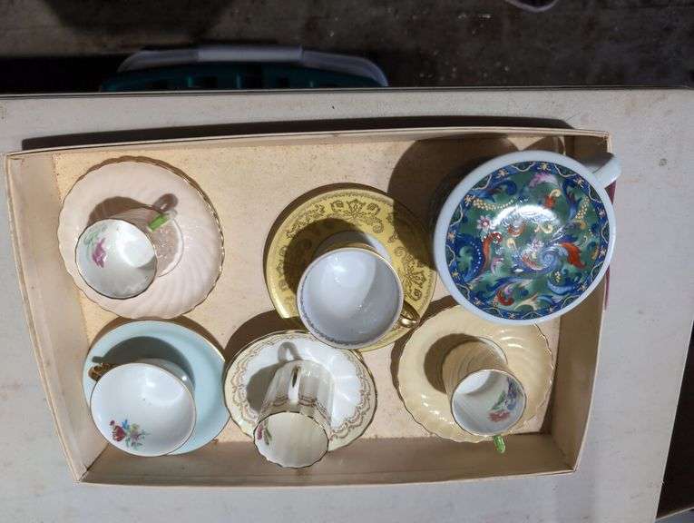 Collection of Fine China Cups and Saucers