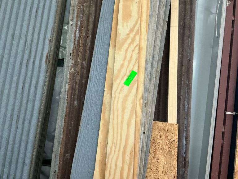 Mixed Building Materials Lot - Wood, Metal, Insulation, and More image