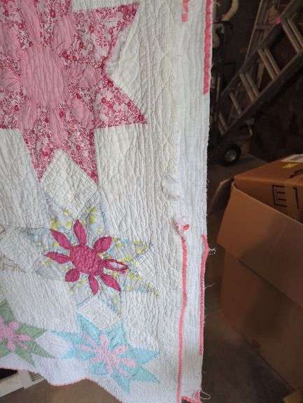 Handmade Starburst Quilt
