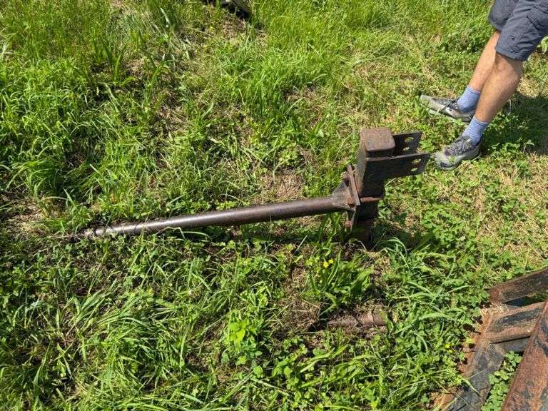 3 point hitch round bale spear