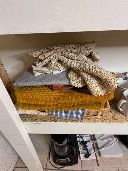 Household Items: Paint, Textiles, Utensils, Spice Rack, and More