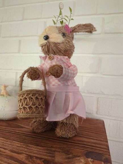 Decorative Home Accents - Bunnies, Floral Display, Fireplace Tools and More