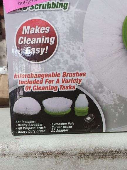 Handy Scrubber Rechargeable Cordless Power Scrubber