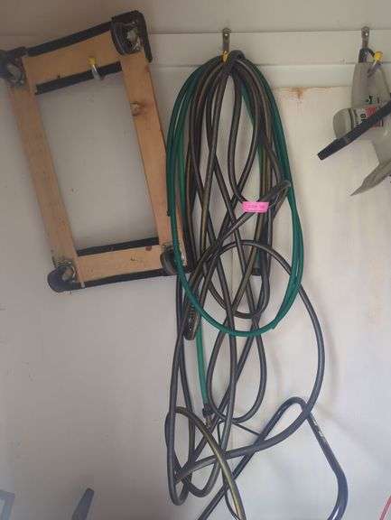 Toro snowblower, leaf, blowers, oil filled, heaters extension, cord, hedge, trimmer, hose, and four-wheel dolly