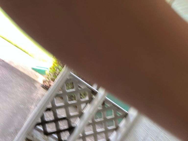 Home Decor, Folding Chair, Stool with Plant, Saw