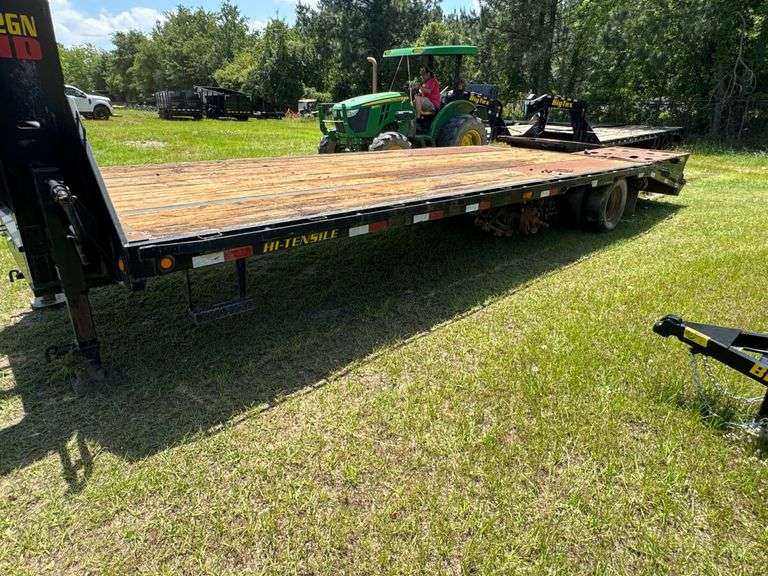 2019 BigTex 22GN-20BK+5MR Gooseneck Trailer, VIN: 16VGX2029L6020843, Salvage Title