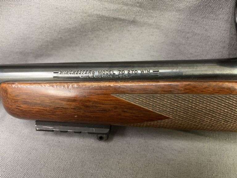 Winchester Model 70 .270 Win Rifle with Scope