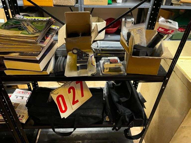 Firearm Accessory and Book Lot