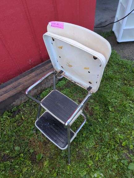 Vintage Cosco Step Stool Chair