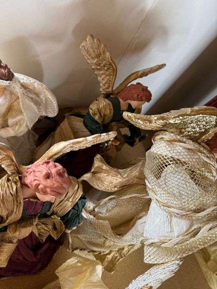 Collection of Decorative Angel Figures