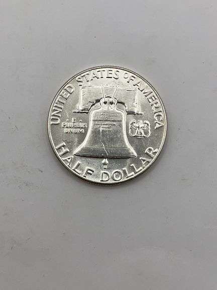 Roll of 20 - 1956 Franklin Half Dollars UNC