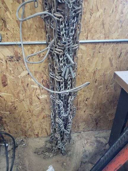 Assorted Chains, Cables, and Related Hardware
