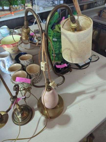Two Decorative Table Lamps