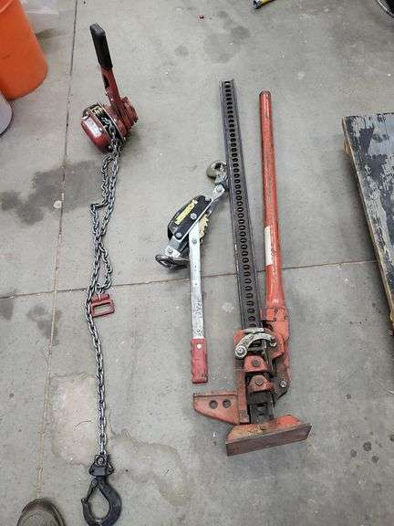 Chain hoist, Hi-Lift Jack and Chain Come Along