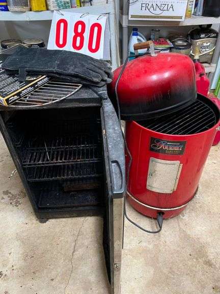 Two Electric Food Smokers: Masterbuilt and Gourmet Electric Smoker