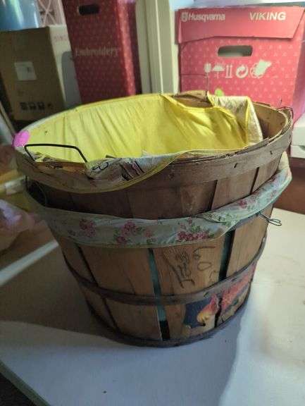 Quilting and Sewing Lot with Books, Supplies, and Iron